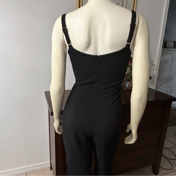 DRESS THE POPULATION Sleek & Elegant Black Evening Jumper Size Small - Picture 9 of 10